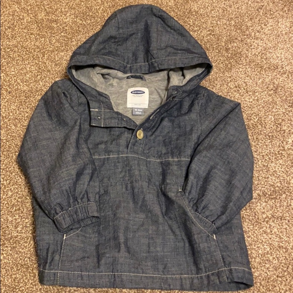 Denim pull over 18-24 months